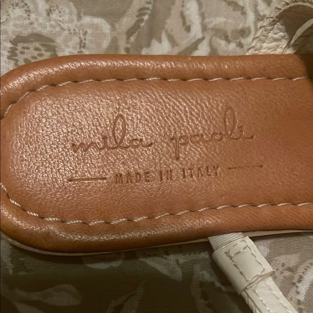 Mila paoli Women's Brown and Silver Sandals - Picture 6 of 6